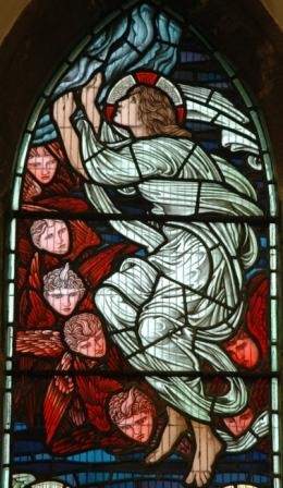 Burne-Jones stained glass window, Jesus Church, Troutbeck Burne-Jones stained glass window, Jesus Church, Troutbeck