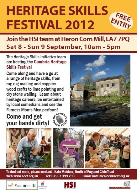 Cumbria Heritage Skills Festival 2012 Cumbria Heritage Skills Festival 2012