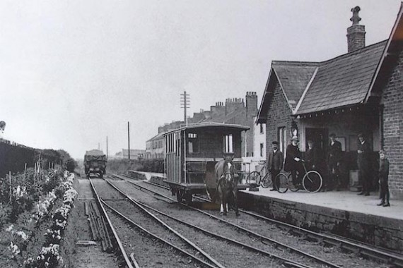 port carliels railway stationtext...