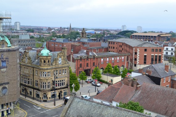 Bishopwearmouth from the air bishopwearmouth from the air