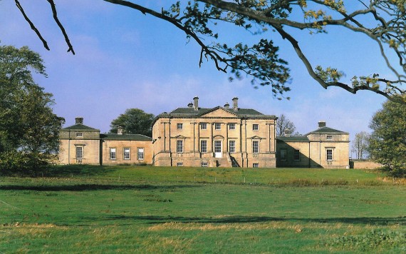 Belford Hall, Northumberland restored Palladian mansion house, Northumberland