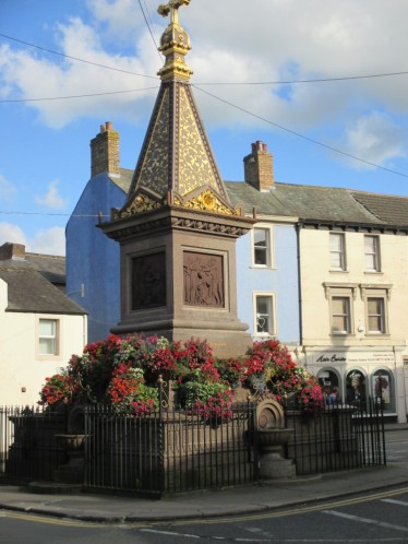 Moore Memorial, Wigton cenotaph style memorial in town centre