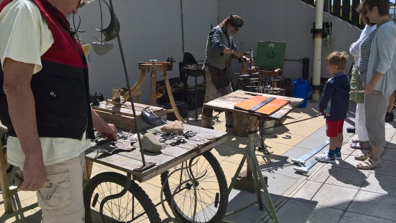 blacksmith at work