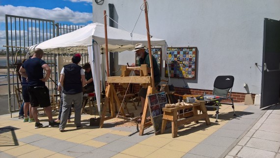 pole lathe demonstration